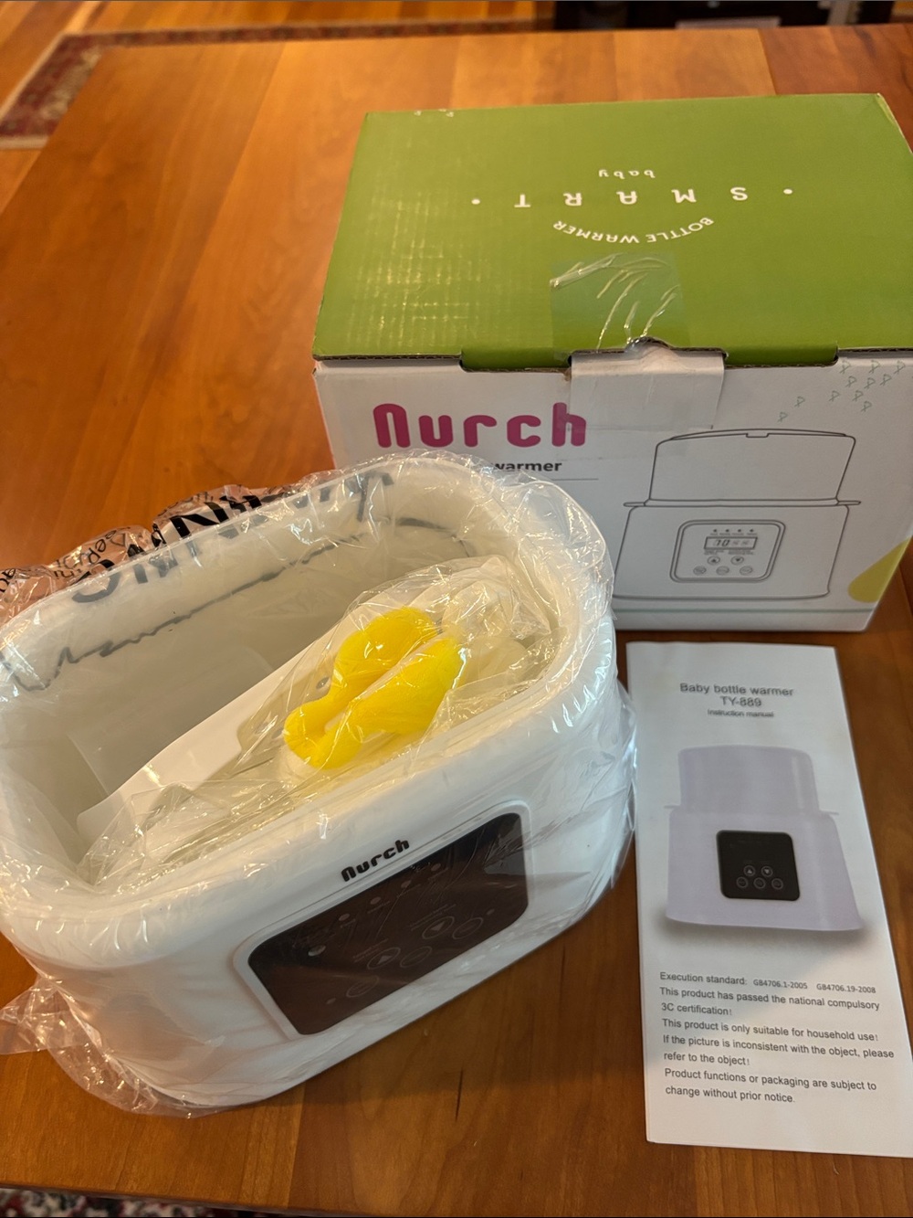 Nurch Baby Bottle Warmer - White